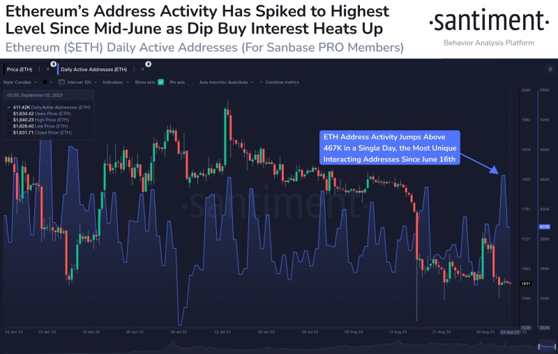 IntoTheBlock: Более 44% эфириум-адресов стали убыточными